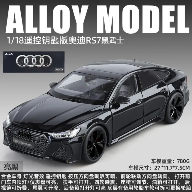 Audi RS7 Sportback 1/18 Remote Control Alloy Model