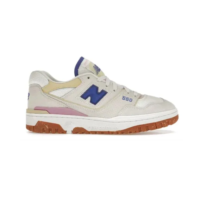 New Balance 550 Cream Blue Pink