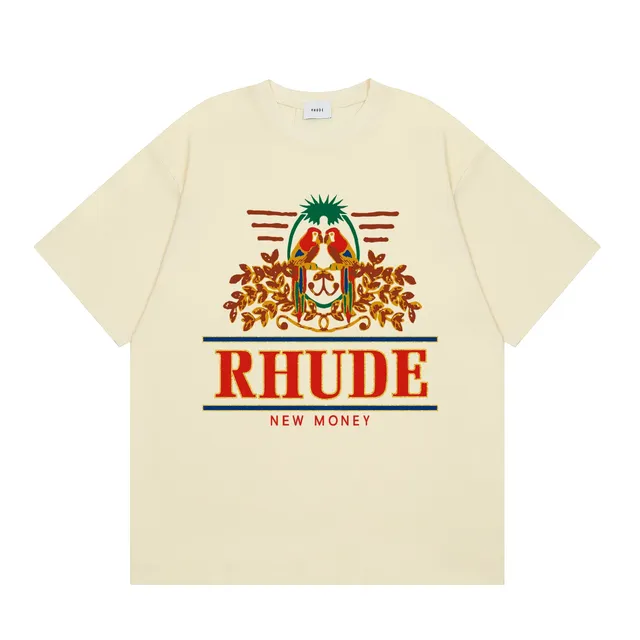 Rhude Graphic Tee Parrot Crest
