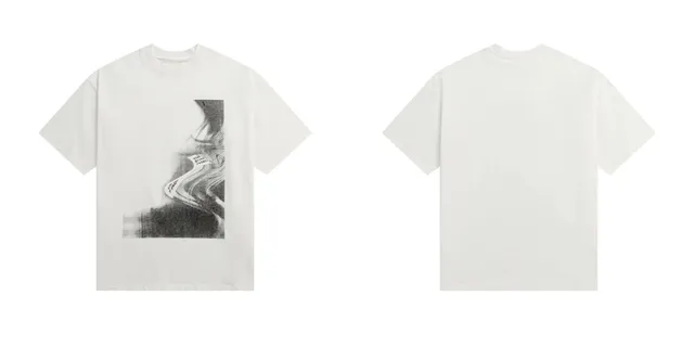 Maison Margiela Graphic T-Shirt Abstract Print