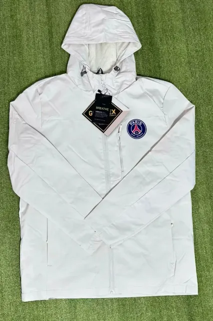 Paris white windbreaker thin style