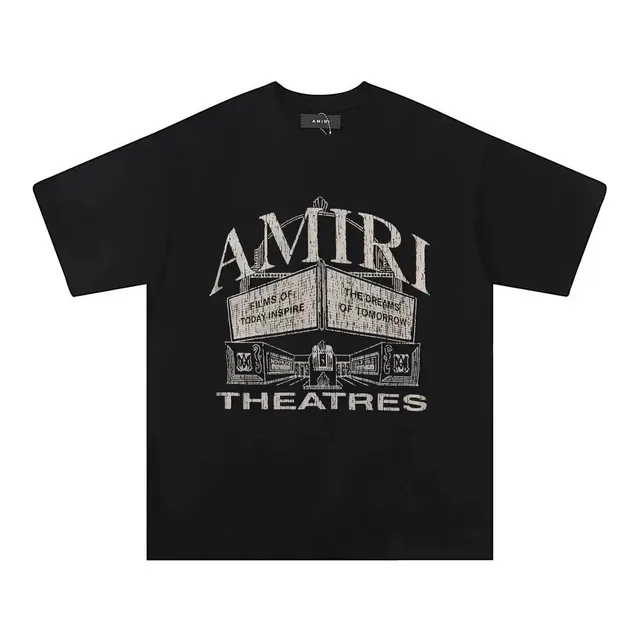 Amiri Theatres Graphic Tee Films of Today Inspire The Dreams of Tomorrow