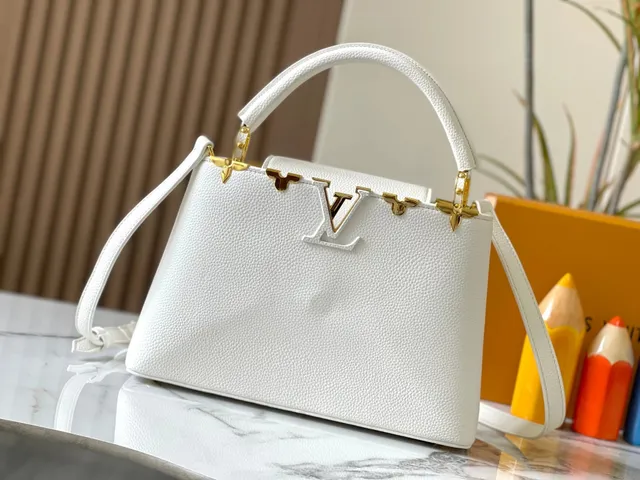 Louis Vuitton LV Trainer White Taurillon Leather