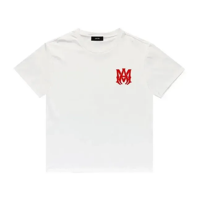 Amiri Logo Tee Red Logo