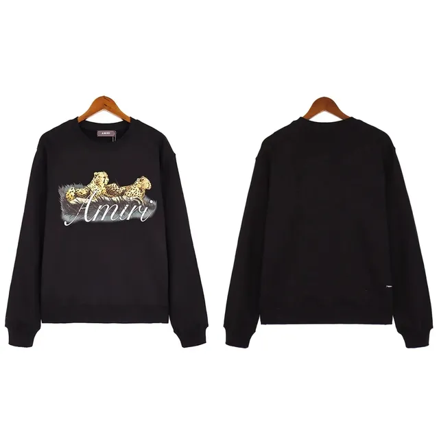 Amiri Cheetah Graphic Sweatshirt Cheetah Print