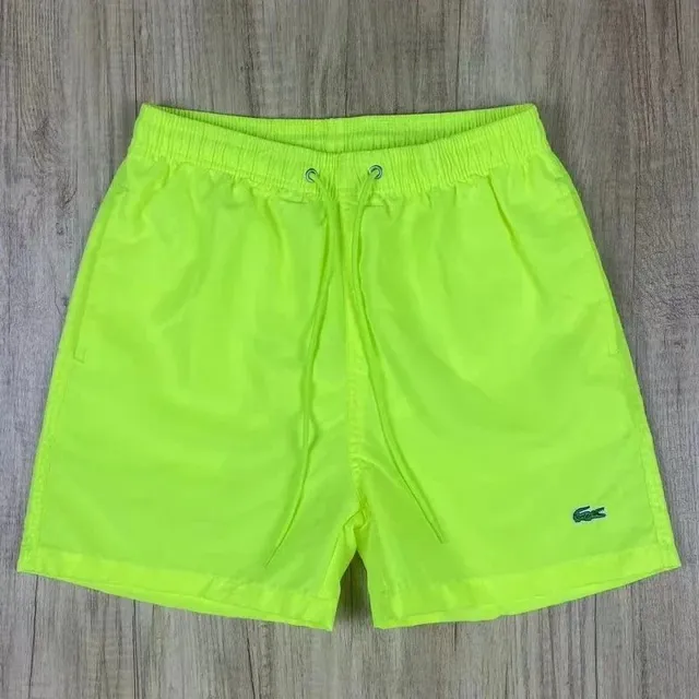 Lacoste Swim Shorts Neon Green