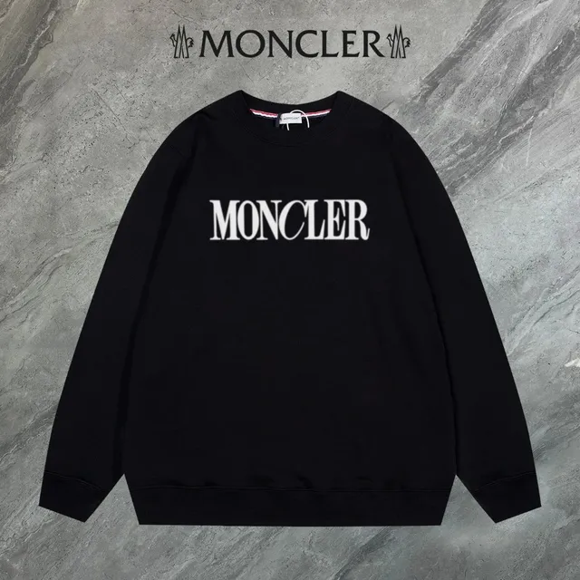 Moncler Crewneck Sweatshirt Logo Print