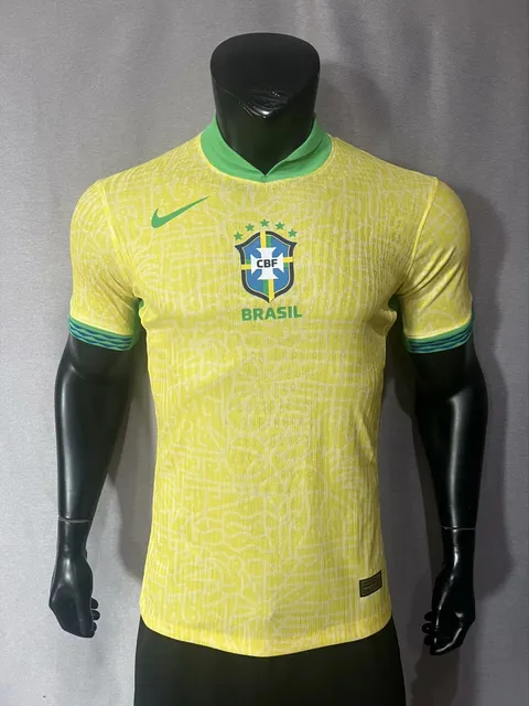 Nike Brazil National Team Home Jersey 2024 World Cup Alternate