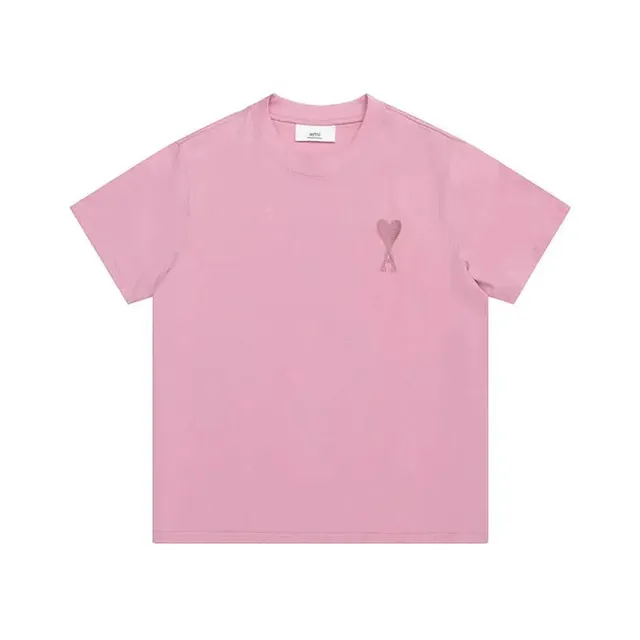 Amiri Heart Logo Tee Embroidered Heart