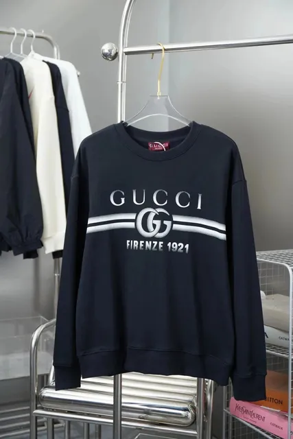 Gucci Crewneck Sweatshirt GG Stripe Logo