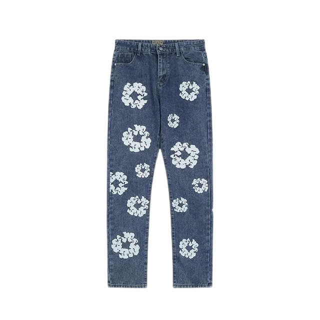 Denim Tears Floral Print Jeans