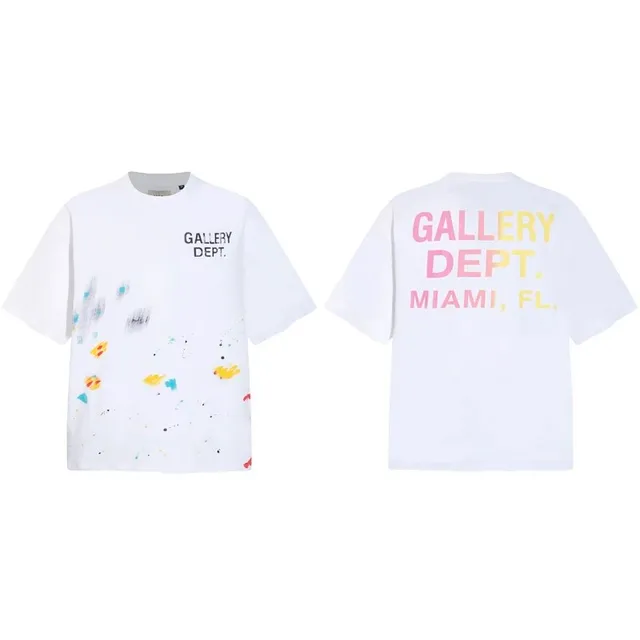 Gallery Dept. Paint Splatter Tee Miami Print
