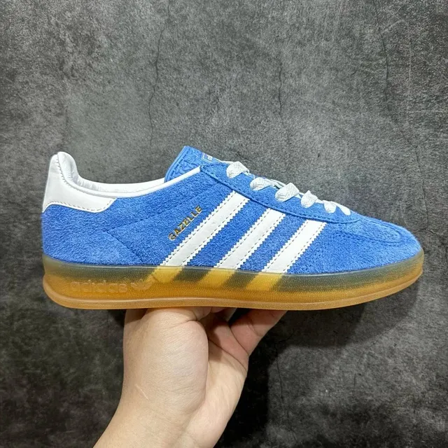 阿迪Gazelle 白蓝 HQ8717
