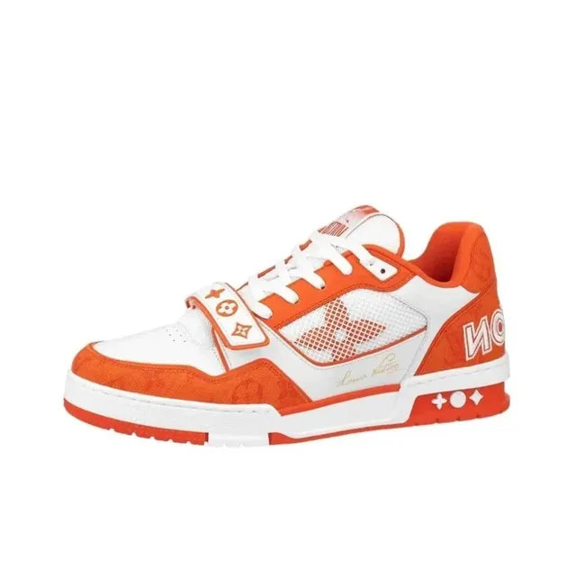 Louis Vuitton LV Trainer Monogram Orange