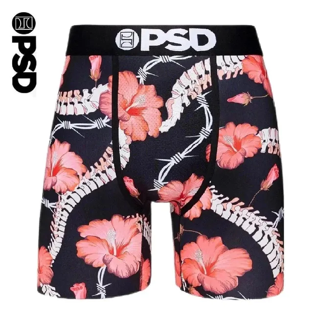 Broken Planet Boxer Brief Hibiscus Barbed Wire