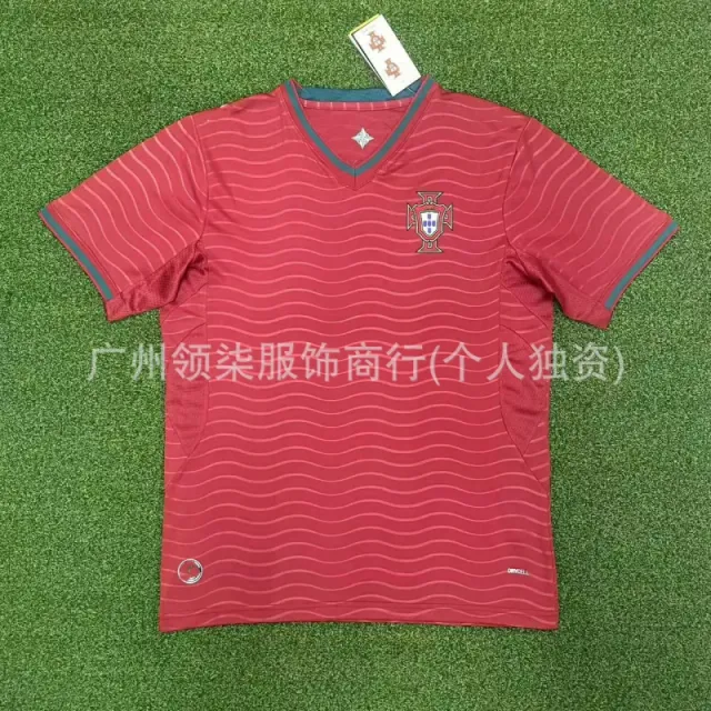 2026 portugal home jersey (unbranded)