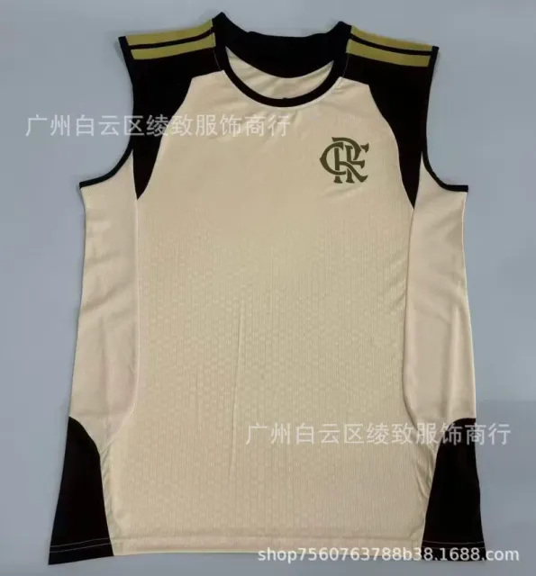 2627弗拉门戈训练服米黄色背心