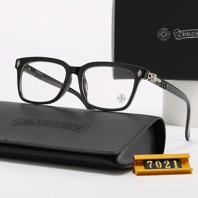 Optical Frame Chrome Hearts Logo Detail