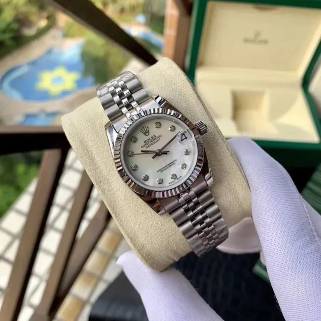 Rolex Datejust Diamond Hour Markers