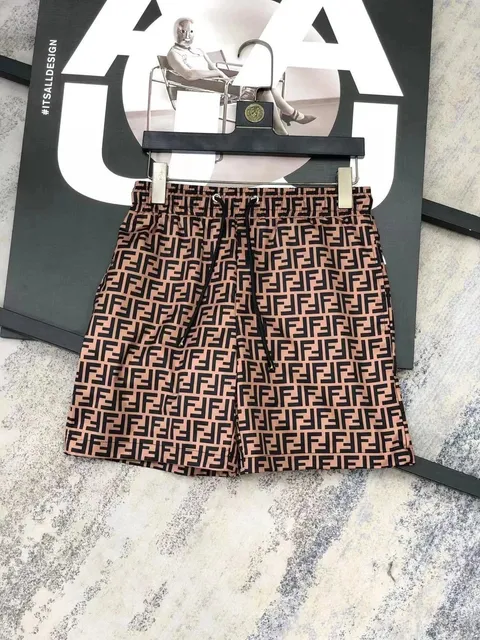 Fendi FF Logo Shorts Monogram Print