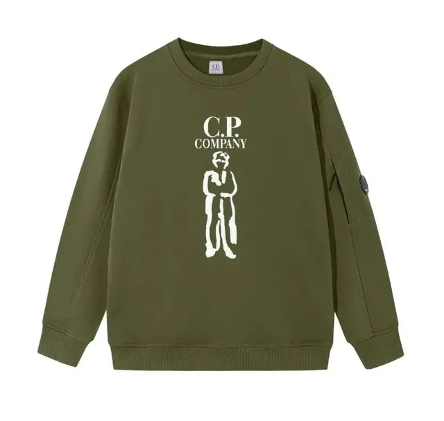 C.P. Company Crewneck Sweatshirt Logo Print
