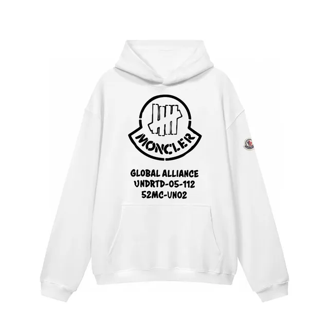 Moncler × Undefeated Hooded Sweatshirt Global Alliance