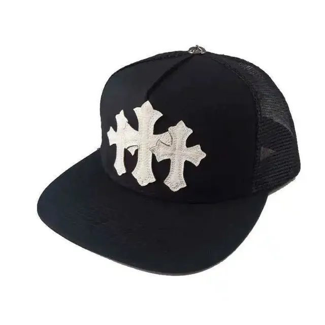 Chrome Hearts Trucker Hat Triple Cross