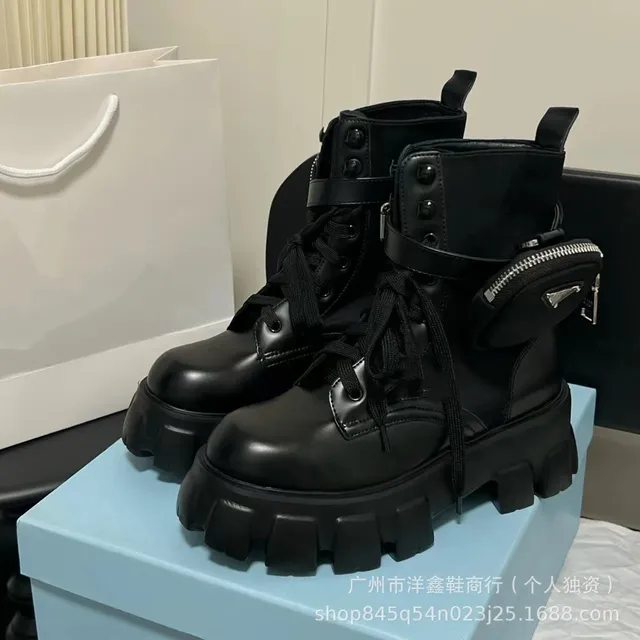 哑光短靴