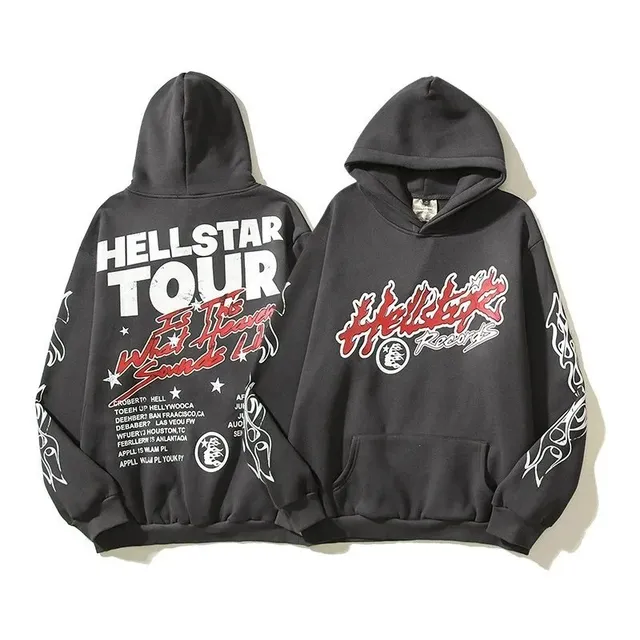 Hooded Sweatshirt Hellstar Tour Graphic