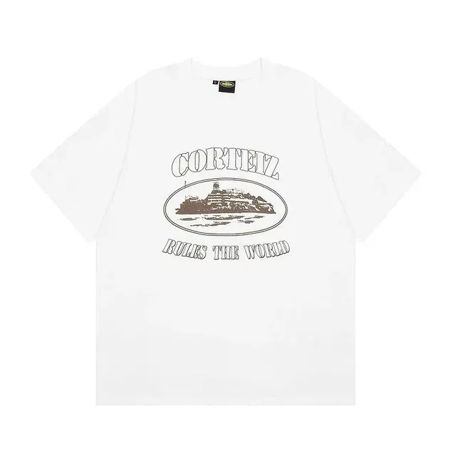 Graphic Tee Corteiz Rules The World