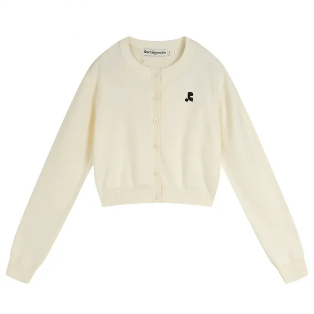 Fear of God Cardigan Cropped Knit with Logo