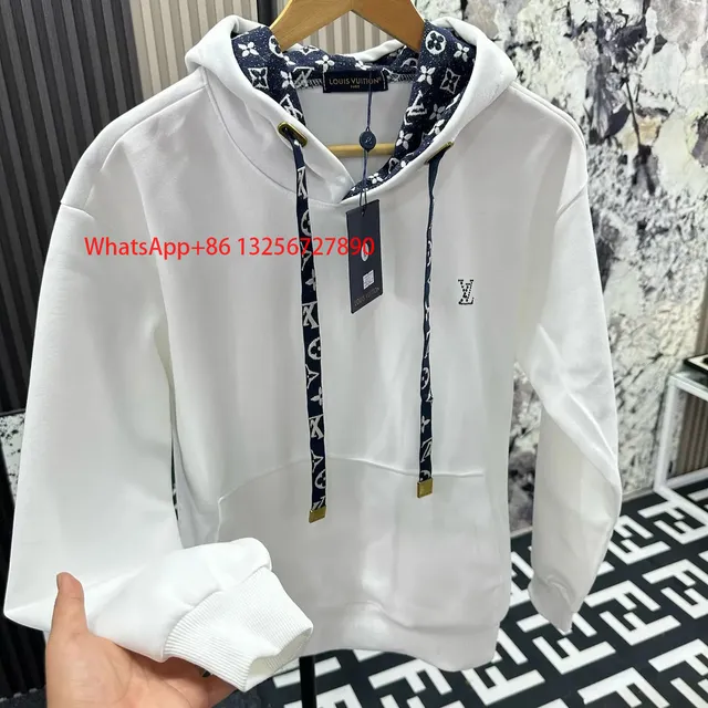 Louis Vuitton Hoodie Monogram Trim