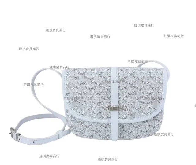 Goyard Saint Louis White Chevron