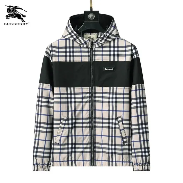 Burberry Check Hooded Jacket Classic Check