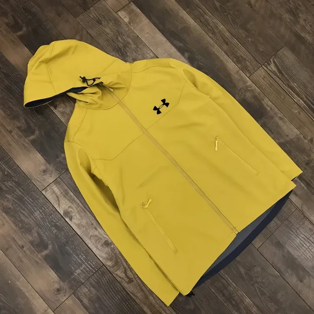 Under Armour Storm Jacket Yellow with Navy Lining