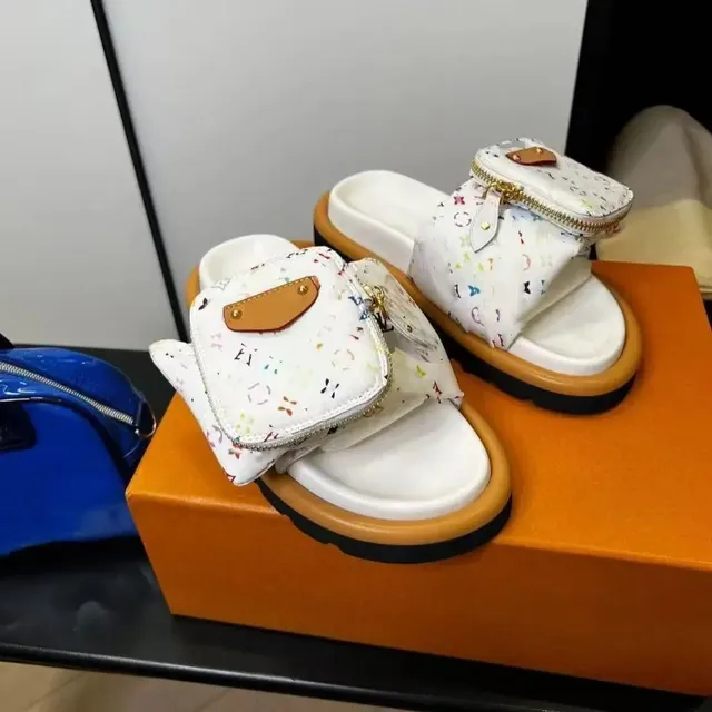 Louis Vuitton LV Trainer Slide Multicolor Monogram