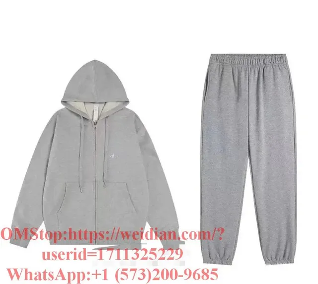 Alo Yoga Zip-Up Hoodie and Joggers Set