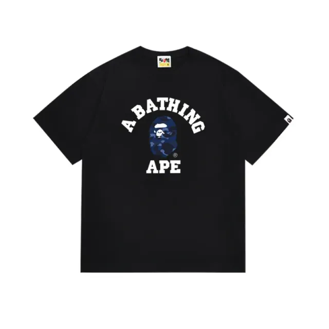 BAPE A Bathing Ape Tee Camouflage Ape Head Arch Logo
