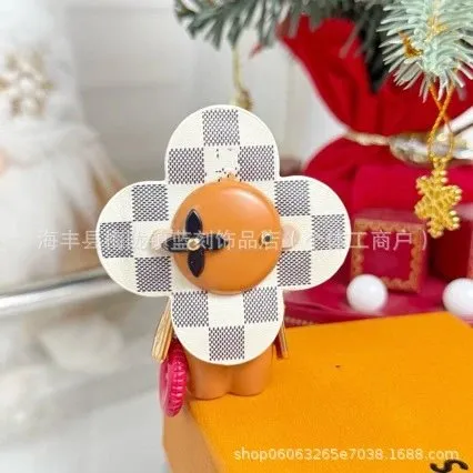 Louis Vuitton Flower Charm Damier Azur