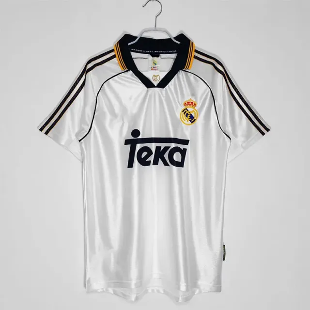 Adidas Real Madrid Home Jersey 1997-98 Teka Sponsor