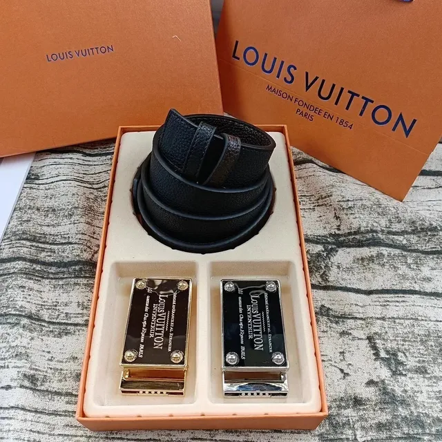 Louis Vuitton Reversible Belt Black/Black