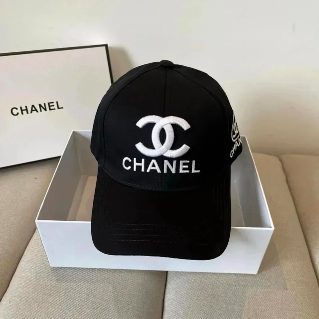 Chanel Baseball Cap CC Logo Embroidered