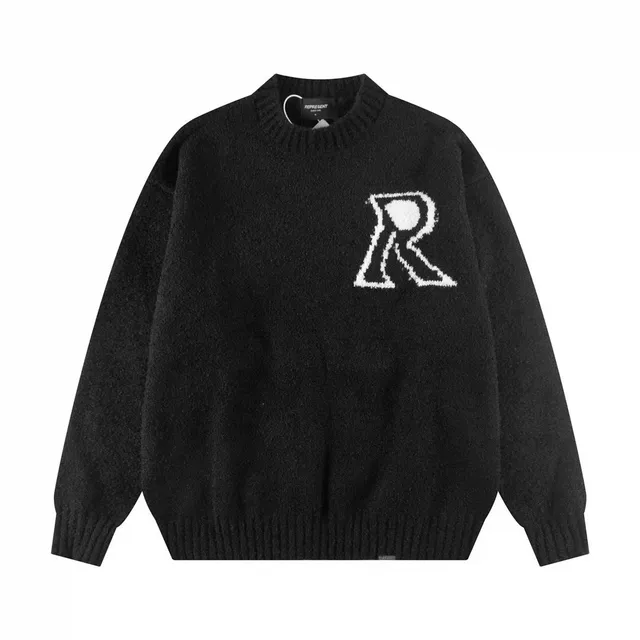 Represent Knit Sweater R Logo