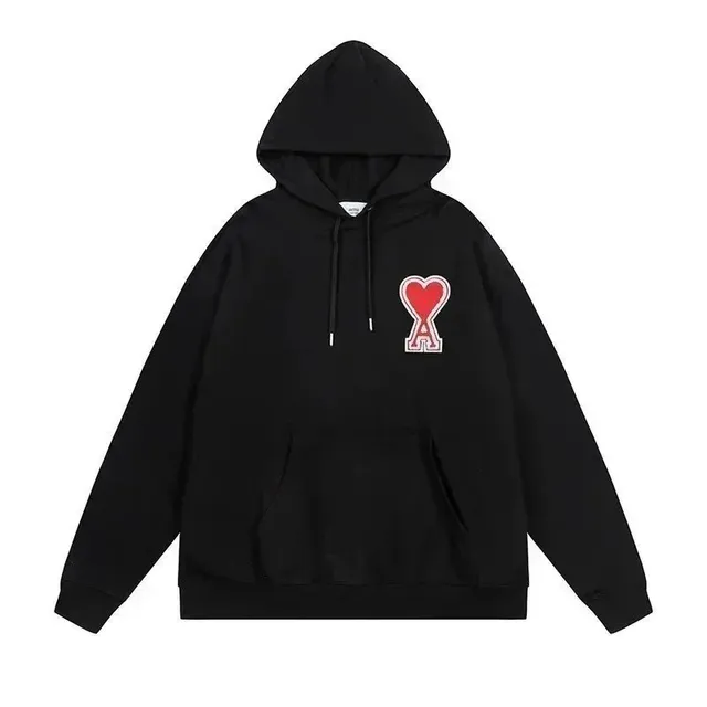 AMI Paris Hoodie Heart Logo