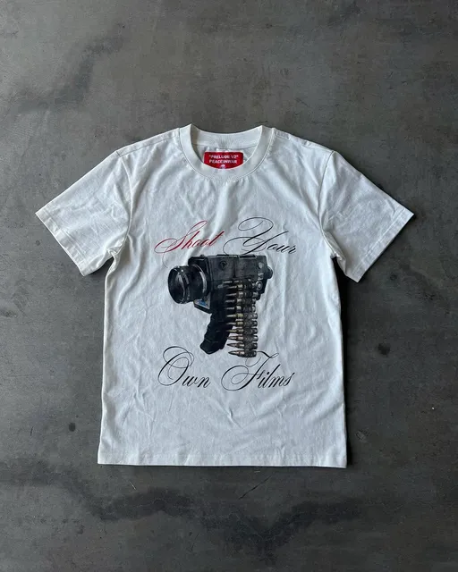 Peaceinwar Graphic Tee Shoot Your Own Films