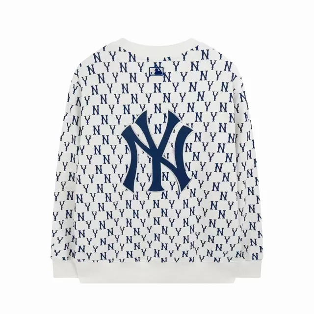 MLB Crewneck Sweatshirt NY Yankees All-Over Logo