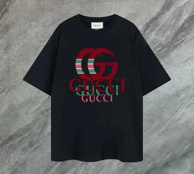 Gucci Logo Print T-Shirt Triple GG