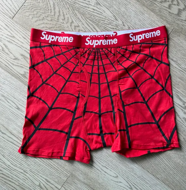 Supreme Boxer Brief Spiderweb Print