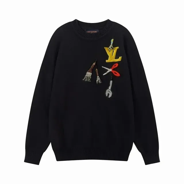 Louis Vuitton Knit Sweater Tool Embroidery