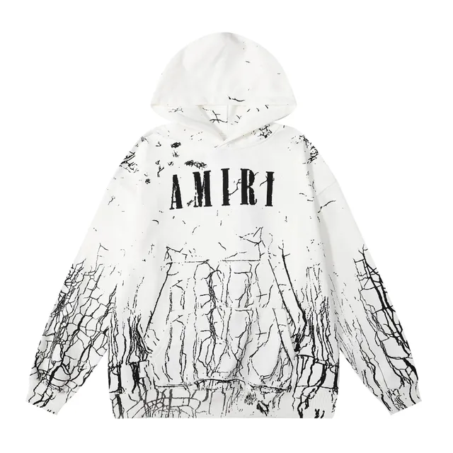 Amiri Hoodie Cracked Print